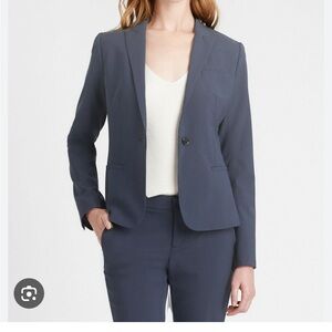 Banana Republic Blue Suit- Classic fit blazer, straight fit pants